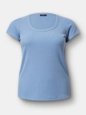 Torrid Rib Scoop Top